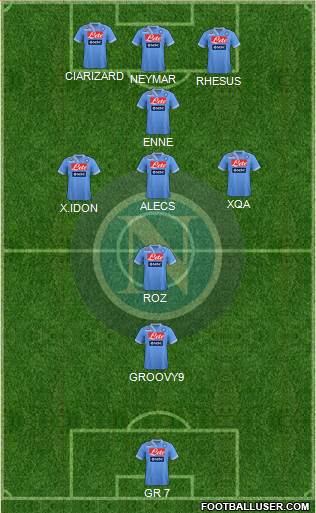 Napoli Formation 2013
