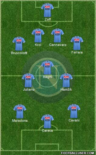 Napoli Formation 2013