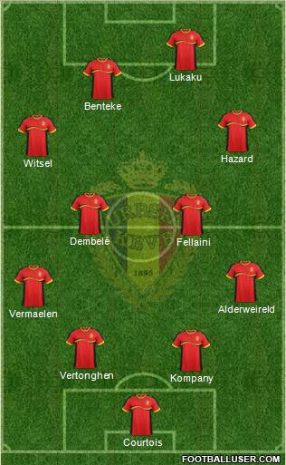 Belgium Formation 2013