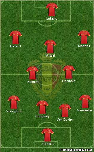Belgium Formation 2013