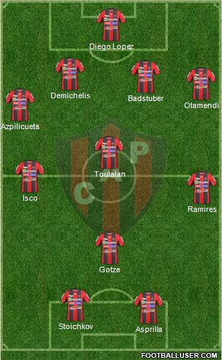 Patronato de Paraná Formation 2013