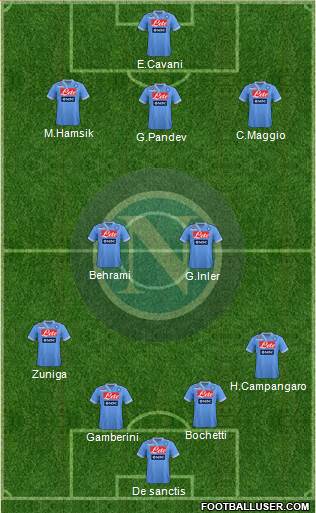 Napoli Formation 2013