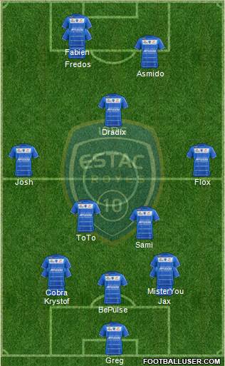 Esperance Sportive Troyes Aube Champagne Formation 2013