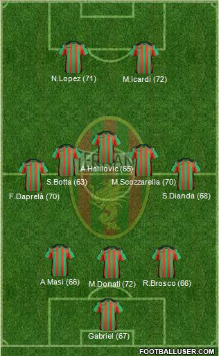 Ternana Formation 2013