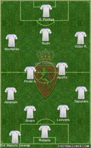 R. Zaragoza S.A.D. Formation 2013