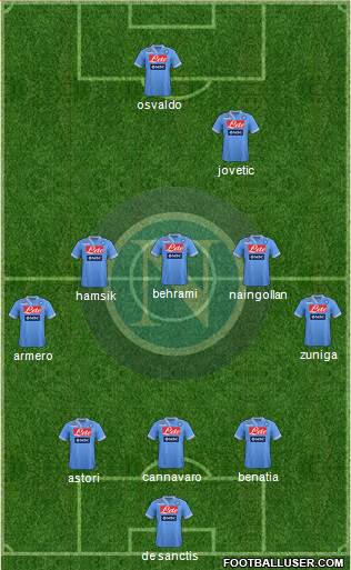 Napoli Formation 2013