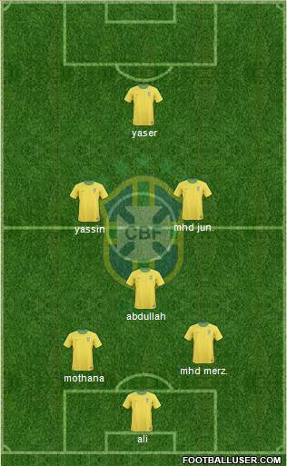 Brazil Formation 2013