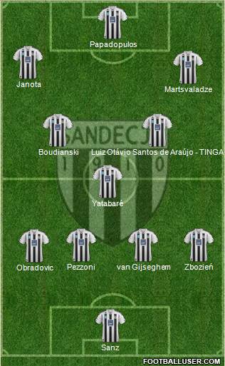 Sandecja Nowy Sacz Formation 2013