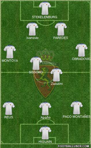 R. Zaragoza S.A.D. Formation 2013