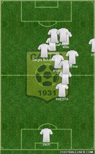 Chabab Ahly Bordj Bou Arréridj Formation 2013