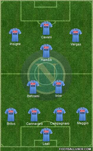 Napoli Formation 2013