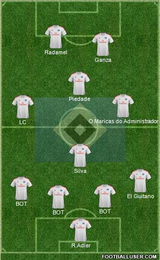 Hamburger SV Formation 2013
