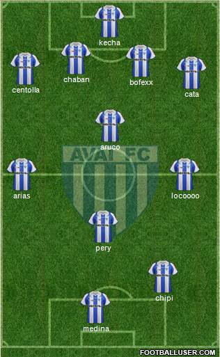 Avaí FC Formation 2013