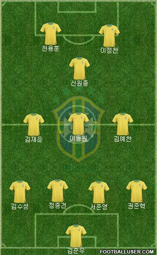Brazil Formation 2013