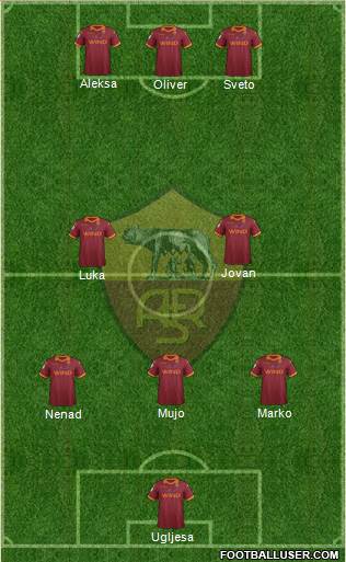 AS Roma Formation 2013