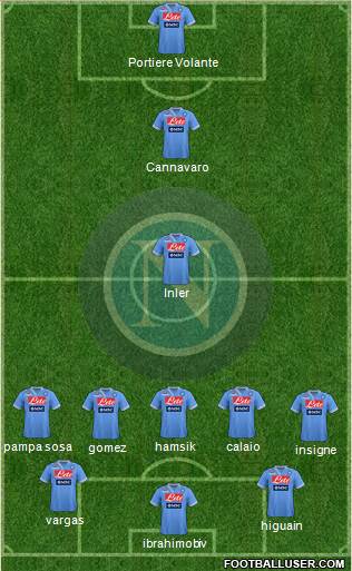 Napoli Formation 2013