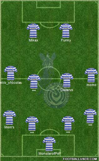 MSV Duisburg Formation 2013