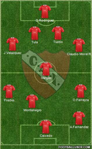 Independiente Formation 2013