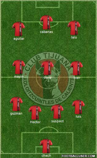 Xoloitzcuintles de Tijuana Formation 2013