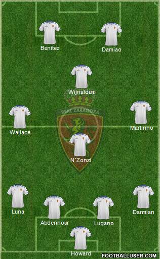 R. Zaragoza S.A.D. Formation 2013