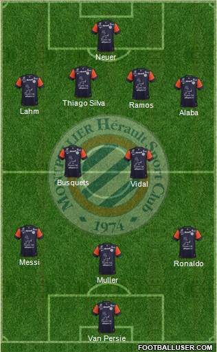 Montpellier Hérault Sport Club Formation 2013