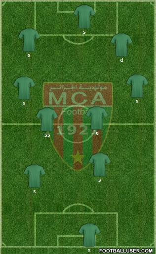 Mouloudia Club d'Alger football formation