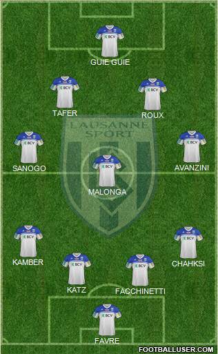 FC Lausanne-Sport Formation 2013