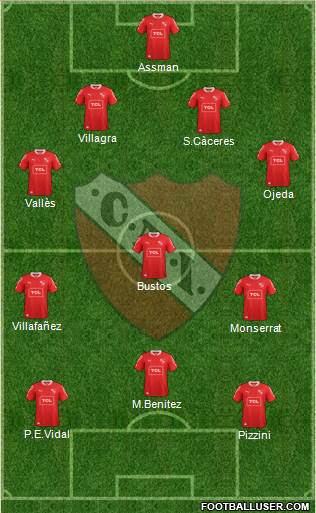 Independiente Formation 2013