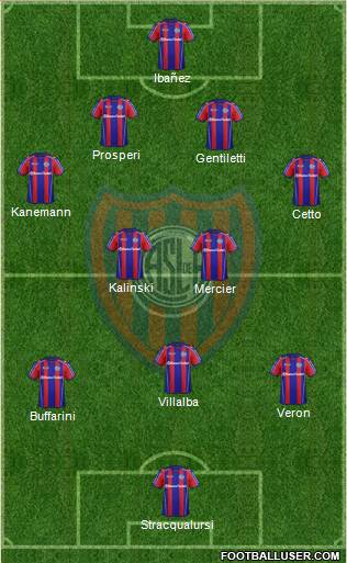 San Lorenzo de Almagro Formation 2013