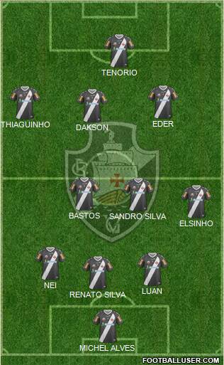 CR Vasco da Gama Formation 2013