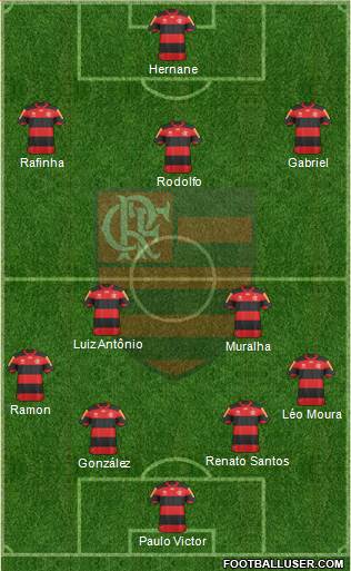 CR Flamengo Formation 2013