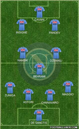 Napoli Formation 2013