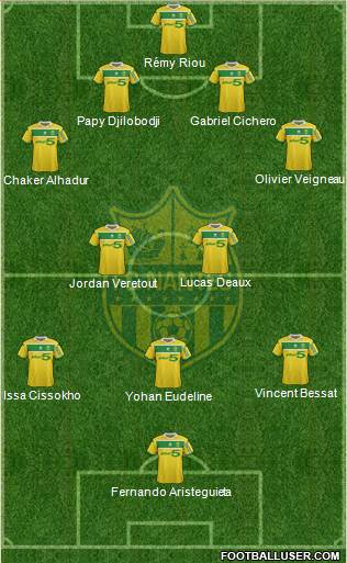 FC Nantes Formation 2013