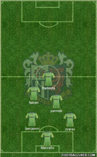 Cerezo Osaka 3-4-2-1 football formation