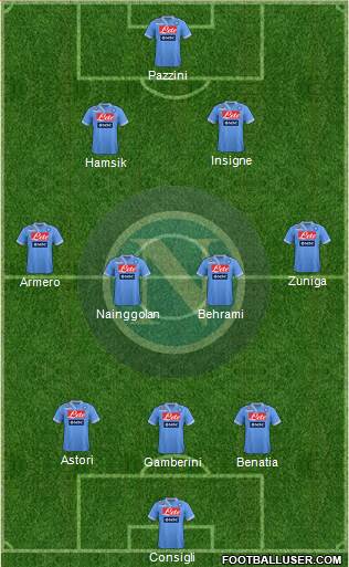 Napoli Formation 2013