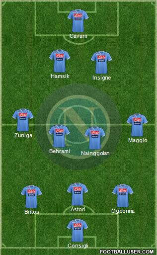 Napoli Formation 2013