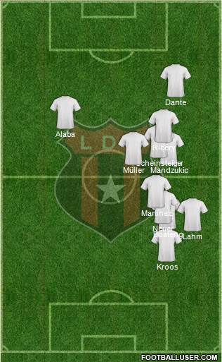 Liga Deportiva Alajuelense Formation 2013