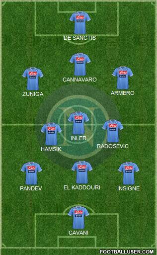 Napoli Formation 2013
