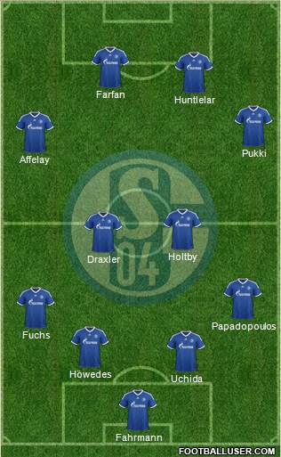 FC Schalke 04 Formation 2013