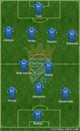 Xerez C.D., S.A.D. Formation 2013