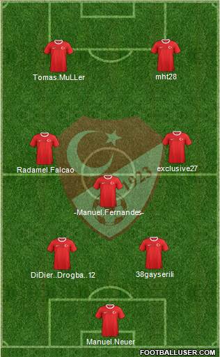 Turkey Formation 2013