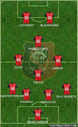 Stade Rennais Football Club Formation 2013