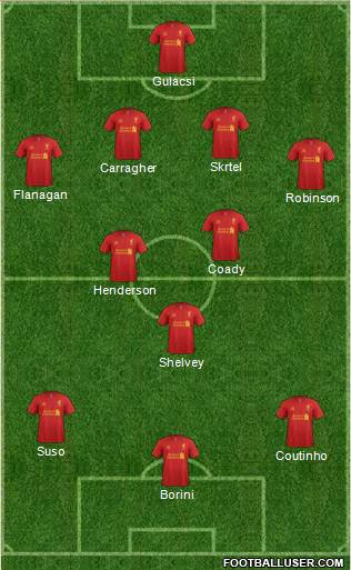 Liverpool Formation 2013