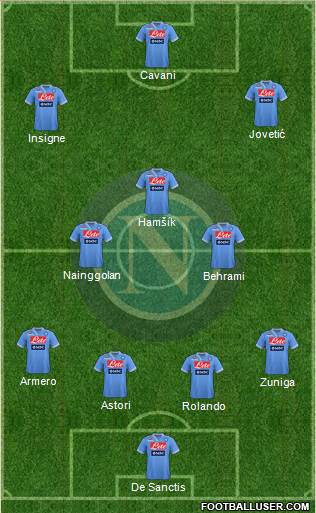 Napoli Formation 2013