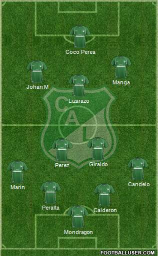 AC Deportivo Cali Formation 2013