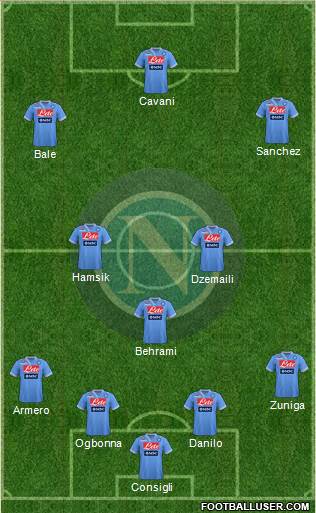 Napoli Formation 2013