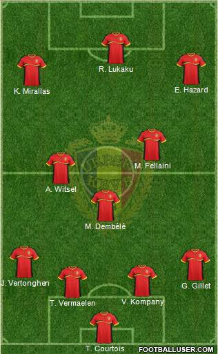 Belgium Formation 2013