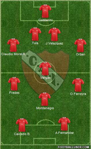 Independiente Formation 2013