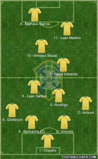 Brazil Formation 2013