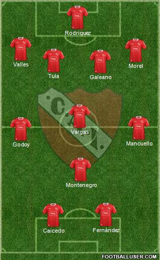 Independiente Formation 2013